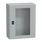 Schneider Electric - Gehäuse/Schaltschrank (leer) Wandschrank RAL 7035 NSYS3D5420T 500x400x200 Sichttür