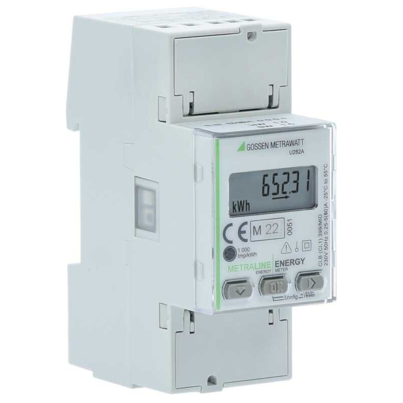Gossen Metrawatt - Elektrizitätszähler Energiezähler METRALINE ENER U282C Bezug/Abgabe