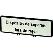 Eaton - Zubehör/Ersatzteile für Niederspannungs-Schalttechnik Träger mit Schild ZFSNT73-P3 T5 T5B P3 88x27mm