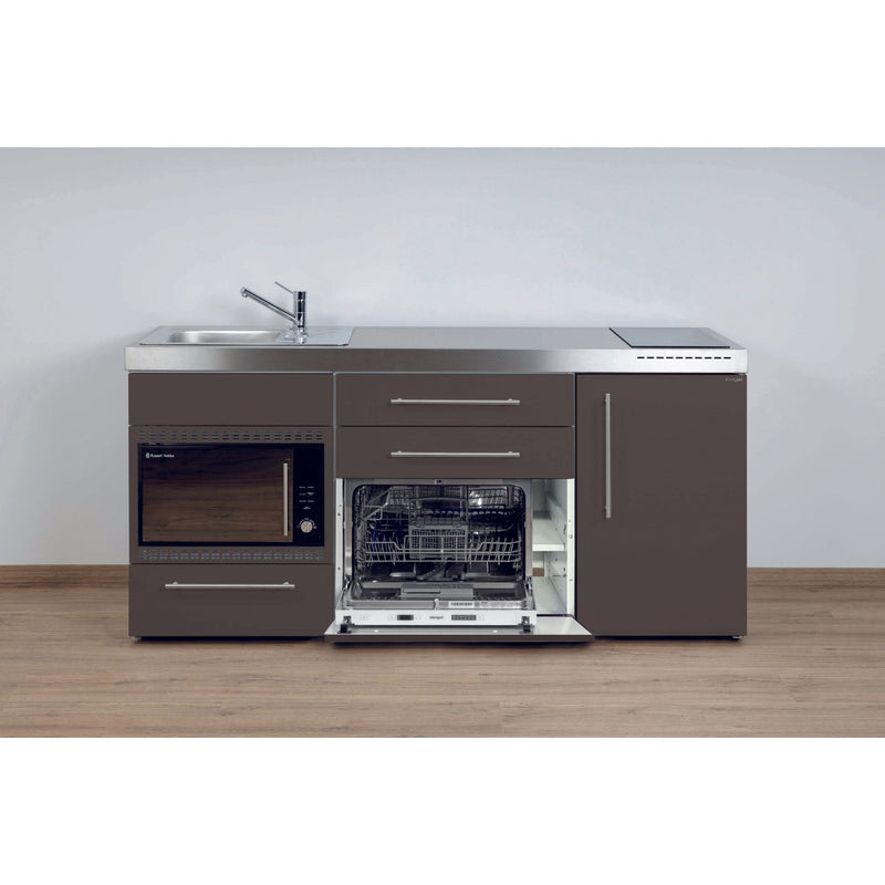 Stengel - Mini-Küche Miniküche Premiumline MPGSMOSMM180KSIKFrBl Mokka metallic