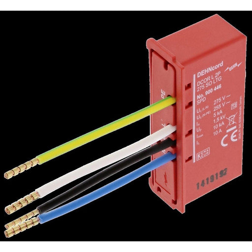 DEHN - Überspannungsableiter für Energietechnik/Stromversorgung Überspannungsableiter DCOR L 2P 275 SO LTG Typ 2 DEHNcord, 2-p