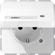 Jung - Steckdose SCHUKO-Steckdose CD 1520 NAKLKO WW 16A 250V Klappdeckel