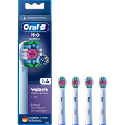 ORAL-B - Zubehör/Ersatzteile für Körperpflegegeräte Aufsteckbürste EB Pro 3D White 4er Mundpflege-Zubehör
