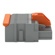 WAGO - Kabelsteckverbinder für Leiterplattensteckverbinder 1-Leiter-Federleiste 2231-1108/328-000 Push-in CAGECLAMP,gr − 50 Stück