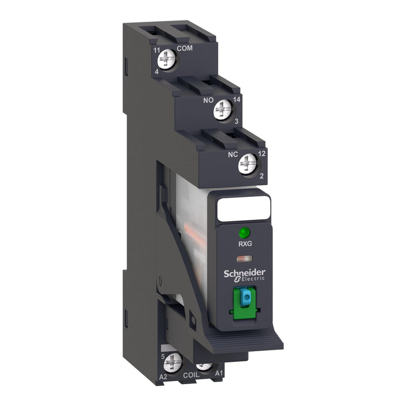 Schneider Electric - Schaltrelais Interface-Relais RXG12BDPV 1W 10A 24VDC − 30 Stück