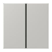 Jung - Abdeckung/Bedienelement für Installationsschalterprogramme Tastensatz 1fach LC 401 TSA 205 gris clair 31