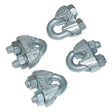 Scharnberger+Hasenbein - Mechanisches Zubehör/Ersatzteile für Leuchten Klemme 58306 für Stahlseil 3mm