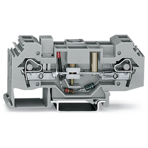 WAGO - Trenn- und Messtrenn-Reihenklemme Trennklemme 282-140 0,2-6mmq grau