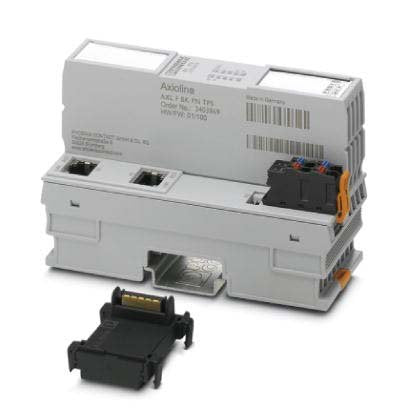 Phoenix Contact - Feldbus, Dez. Peripherie - Kommunikations-Modul Axioline F-Buskoppler AXL F BK PN TPS für PROFINET − 1 Stück