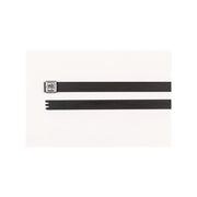 HellermannTyton - Kabelbinder Edelstahlkabelbinder 111-01523(25) 1092x 16 mm schwarz − 25 Stück