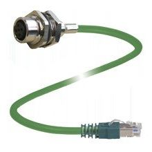 Pepperl+Fuchs Fabrik - Konfektioniertes Sensor-Aktor-Kabel Verbindungskabel, Ethernet V1D-M16H-GN#70170170 − 1 Stück