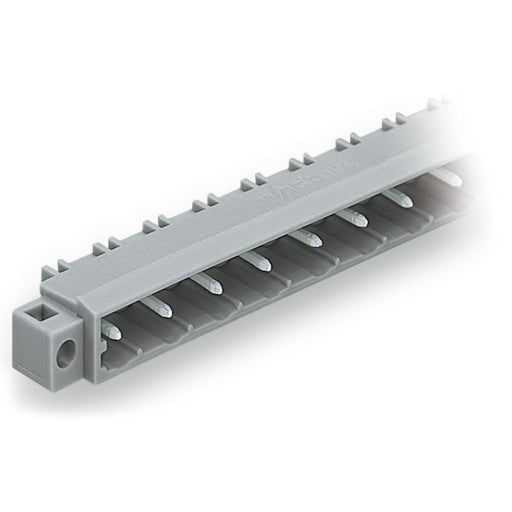 WAGO - Leiterplattensteckverbinder THT-Stiftleiste Lötstift 231-840/040-000 1,0x1,0,abgew.,gr − 50 Stück