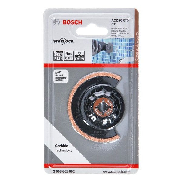 Bosch - Blatt für Oszillierer Carbide-RIFF 2608661692 Schmalschnitt-Segmen