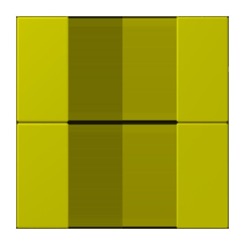 Jung - Abdeckung/Bedienelement für Installationsschalterprogramme Tastensatz 2fach LC 502 TSA 249 vert olive vif