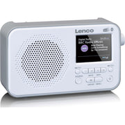 LENCO - Radio DAB+ Taschenradio PDR-036WH portable,Akku,BT