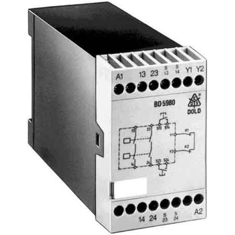 Dold&Söhne - Zweihandschaltgerät 2-Handsicherheitsrelais BD5980N.02 DC24V
