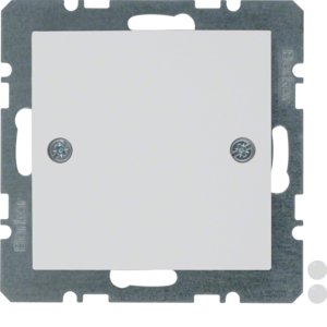 Berker - Einsatz/Abdeckung für Kommunikationstechnik Blindverschluss pws 10091919 mit Zentralstück