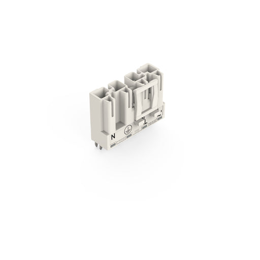 WAGO - Leiterplattensteckverbinder Stecker für Leiterplatten 770-834 4-polig,weiß − 50 Stück