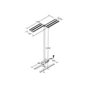 Brumberg Leuchten - Stehleuchte LED-Stehleuchte 77432694AI 4000K, dim
