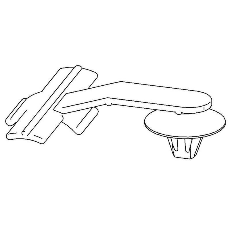 HellermannTyton - Befestigungsschelle für Kabel/Rohre Befestigungsclip 155-01600(500) schwarz − 500 Stück
