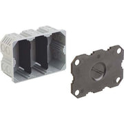 Kaiser - Dose, Gehäuse für Montage in der Wand/Decke Leergehäuse 9926 139x138x66mm − 5 Stück