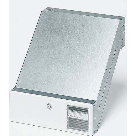 Siedle&amp;Söhne - Montageelement für Türstation Durchwurfbriefkasten BKV 611-3/1-0 W 1f.,f.Mauereinbau ws  − 1 Stück
