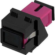 Rutenbeck - LWL-Kupplung SC-Keystone Modul KMK-SC OM4 vio sw MM, OM4 vio, sw