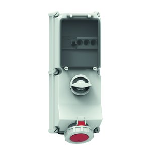 Bals Elektrotech - CEE-Steckdose abschaltbar, abgesichert (IEC 60309) CEE-Steckdose 17553 63A,4p,400V,6H,IP67