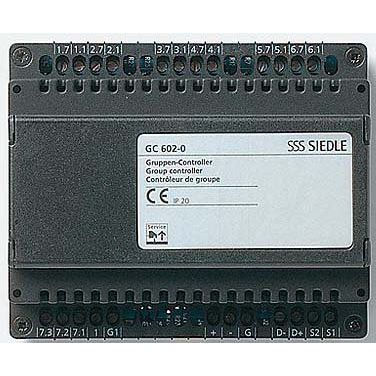 Siedle&Söhne - Zusatzgerät für Türkommunikation Gruppen-Controller GC 612-0 im Schalttafelgeh