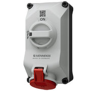Mennekes - CEE-Steckdose abschaltbar, abgesichert (IEC 60309) Wandsteckdose 5601506G DUO 16A5P6h 400V