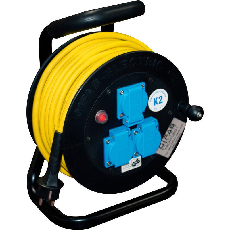 Gifas Electric - Kabeltrommel Vollgummi-Leitungsroller 501RB25315/03/111
