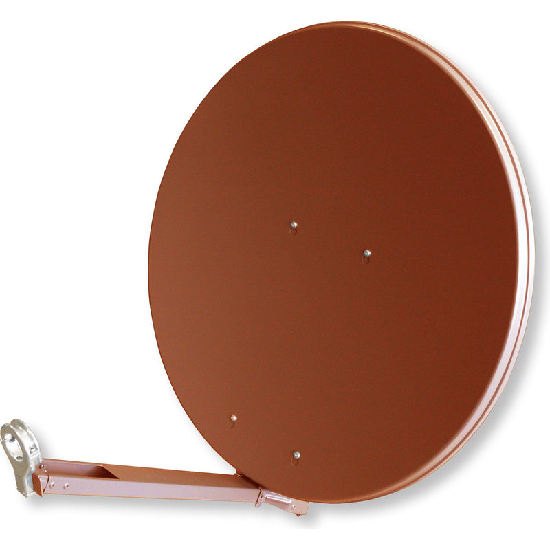 Televes - Satellitenantenne Alu-Reflektor Classic Line S860CL-Z 85x90cm,ziegelrot