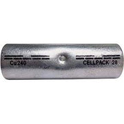Cellpack - Verbinder für Cu-Leiter zum Verpressen Pressverbinder Cu DV-CU-V/25 n.DIN46267,o.Trenns
