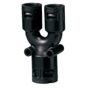 Lapp Zubehör - Verbinder für Wellschläuche SILVYN-KLICK-Y-PA6-3X16-BK 56000135 − 10 Stück