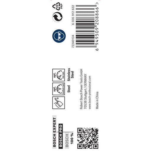 Bosch - Bohrer PRO Stainless Steel HSS-Co 2608588102 Spiralbohrer 9,8 x