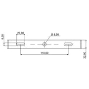 Scharnberger+Hasenbein - Downlight/Strahler/Flutlicht LED-Displaystrahler 39264 100-240VAC 6500K120°