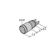 Turck - Rundsteckverbinder, feldkonfektionierbar (Industriesteckverbinder) Rundsteckverbinder ESP4SP Einbaustecker