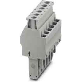 Phoenix Contact - Reihenklemmen-Steckadapter COMBI-Stecker UPBV 4/ 1 BU − 50 Stück