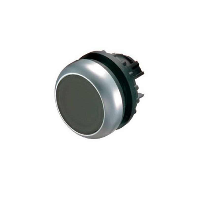 Eaton - Frontelement für Drucktaster Drucktaste M22-DR-S flach,sw,rast.,blank