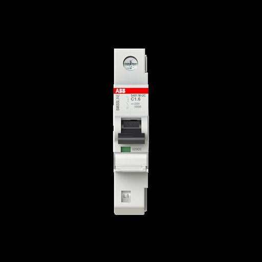 ABB Stotz S&J - Leitungsschutzschalter S401M-UCC1.6 1polig,Icu=50kA