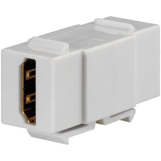 Rutenbeck - Einsatz/Abdeckung für Kommunikationstechnik Kommunikationsadapter KMK-HDMI rw Keystone − 1 Stück