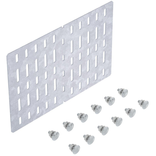 OBO Bettermann - Verbinder für Kabeltragsystem Längs- und Winkelverbinder LWVM 200 FT 200x300 − 2 Stück