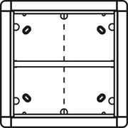 Ritto - Montageelement für Türstation Portier AP-Rahmen si 1883520 4-fach,qua.230x230mm