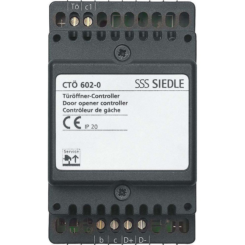 Siedle&Söhne - Zusatzgerät für Türkommunikation Controller Türöffner CTÖ 602-0 im Schalttafelgeh