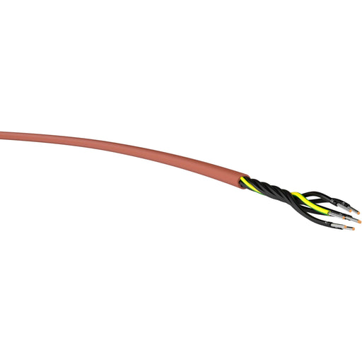 Energiekabel < 1 kV, für ortsveränderlichen Einsatz SIHF-JZ 7x0,5 Ri.100 SIHF-JZ 7x0,5 Silikonleitung − 100 Meter