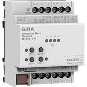 Gira - Bussystem-Dimmaktor Dimmaktor 201500 4-f. REG KNX Secure