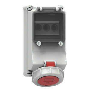 Bals Elektrotech - CEE-Steckdose abschaltbar, abgesichert (IEC 60309) Wandsteckdose abgesichert 15115 32A 4p 400V 6h IP67