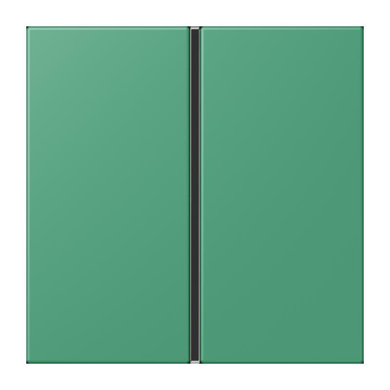 Jung - Abdeckung/Bedienelement für Installationsschalterprogramme Tastensatz 1fach LC 401 TSA 250 vert 59
