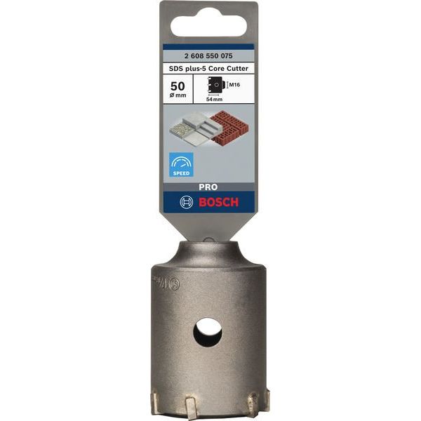 Bosch - Bohrkrone PRO SDS plus-5 Bohrkrone, 2608550075 50 x 50 x 72 mm
