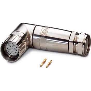 Phoenix Contact - Rundsteckverbinder, feldkonfektionierbar (Industriesteckverbinder) Kabelsteckverbinder TWGM/CDIO/17-BU Steckverbinder
